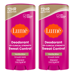 Vanilla Bliss | Sweat Control Solid Deodorant 2-Pack
