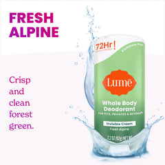 Fresh Alpine | Cream Deodorant Stick Auto renew