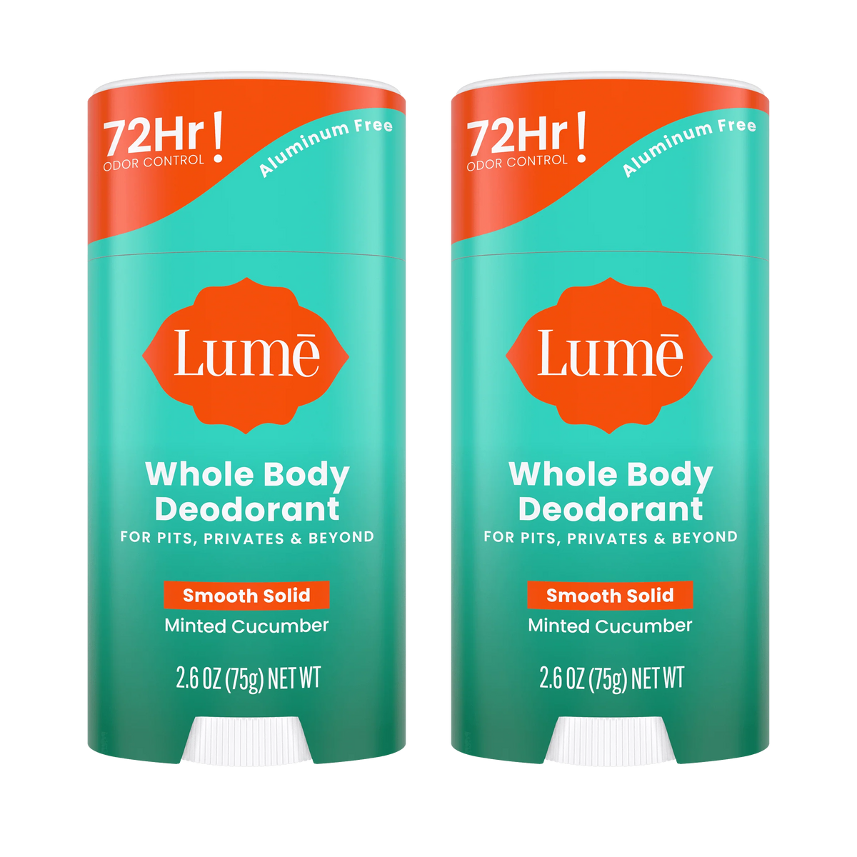 Minted Cucumber | Solid Stick Deodorant 2-Pack