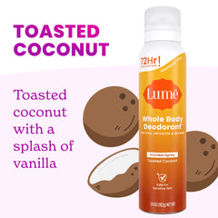 Toasted Coconut | Spray Deodorant