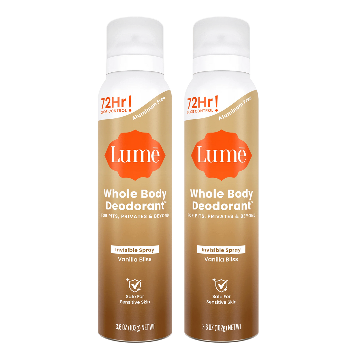 Vanilla Bliss | Spray Deodorant 2-Pack